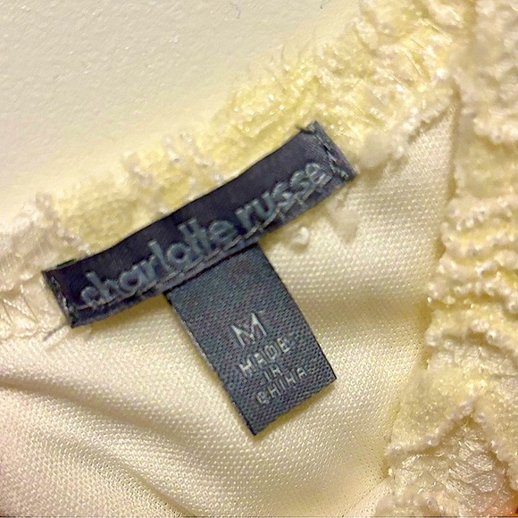 Charlotte Russe Cream Lace Dress – Size M – Like New 💖 - Picture 6 of 6